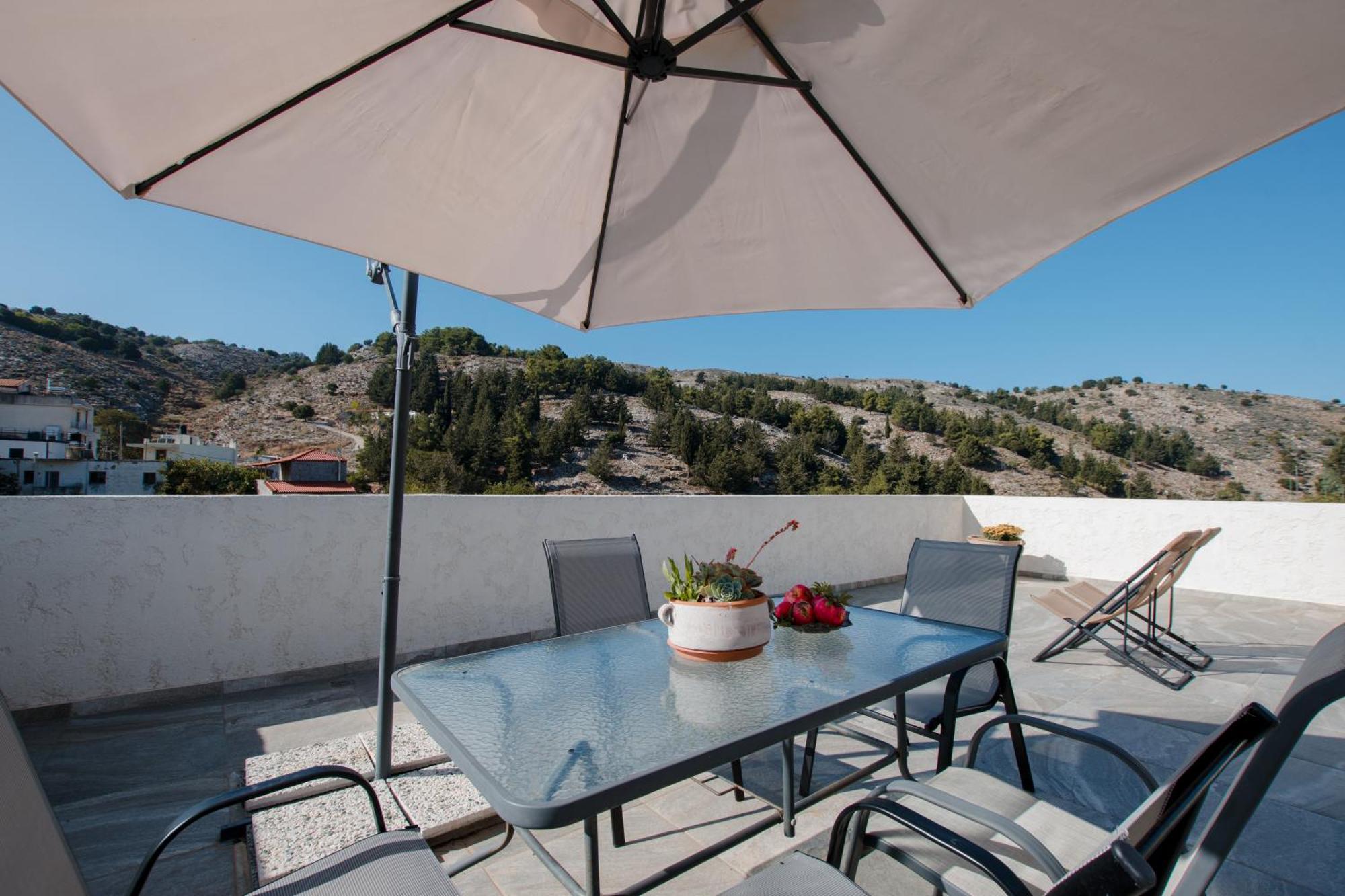 Prasini Folia - Apartment Ida Anogia Dış mekan fotoğraf
