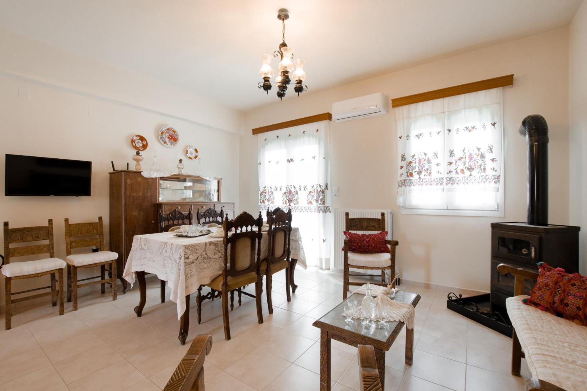 Prasini Folia - Apartment Ida Anogia Dış mekan fotoğraf
