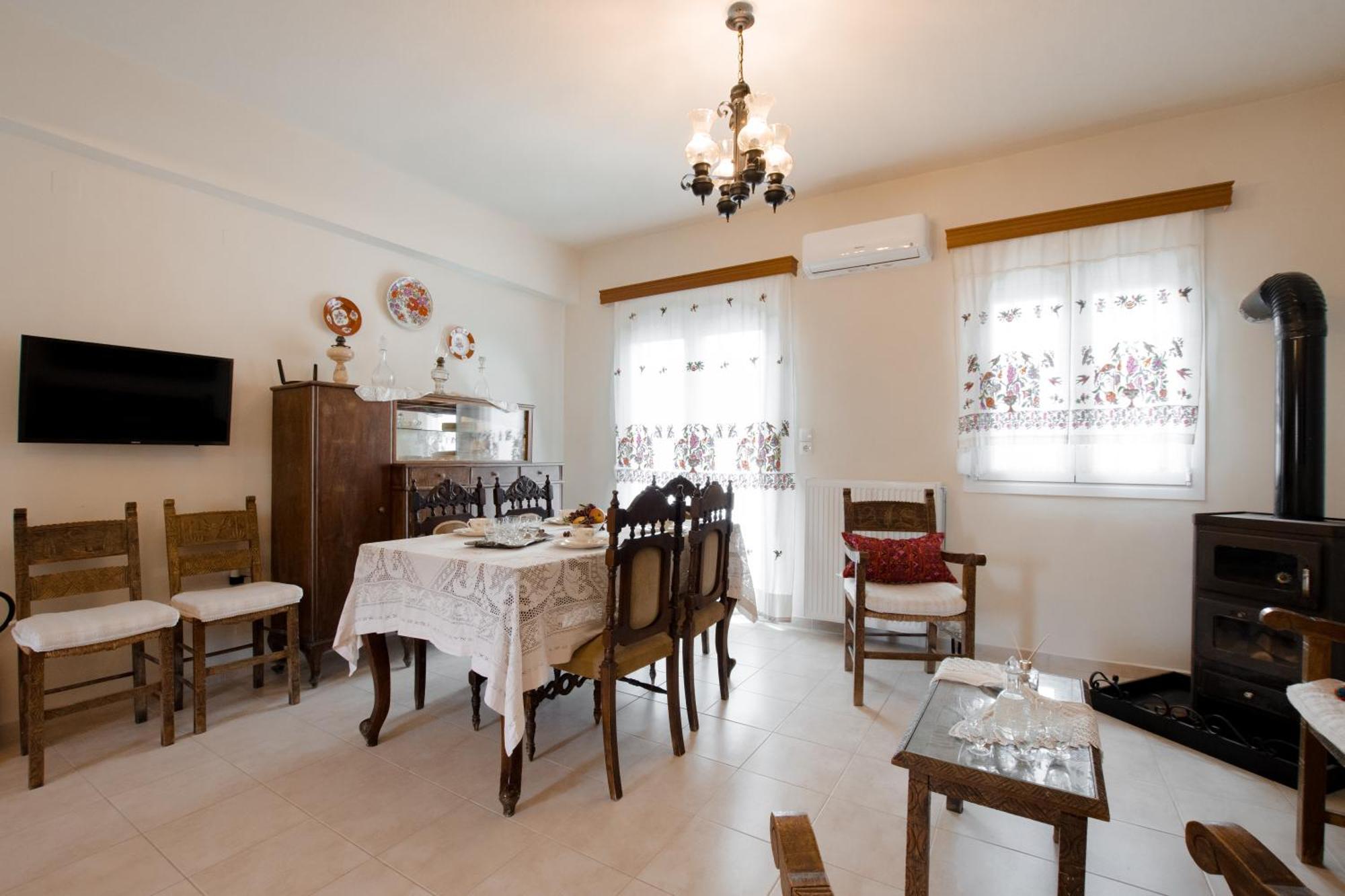 Prasini Folia - Apartment Ida Anogia Dış mekan fotoğraf