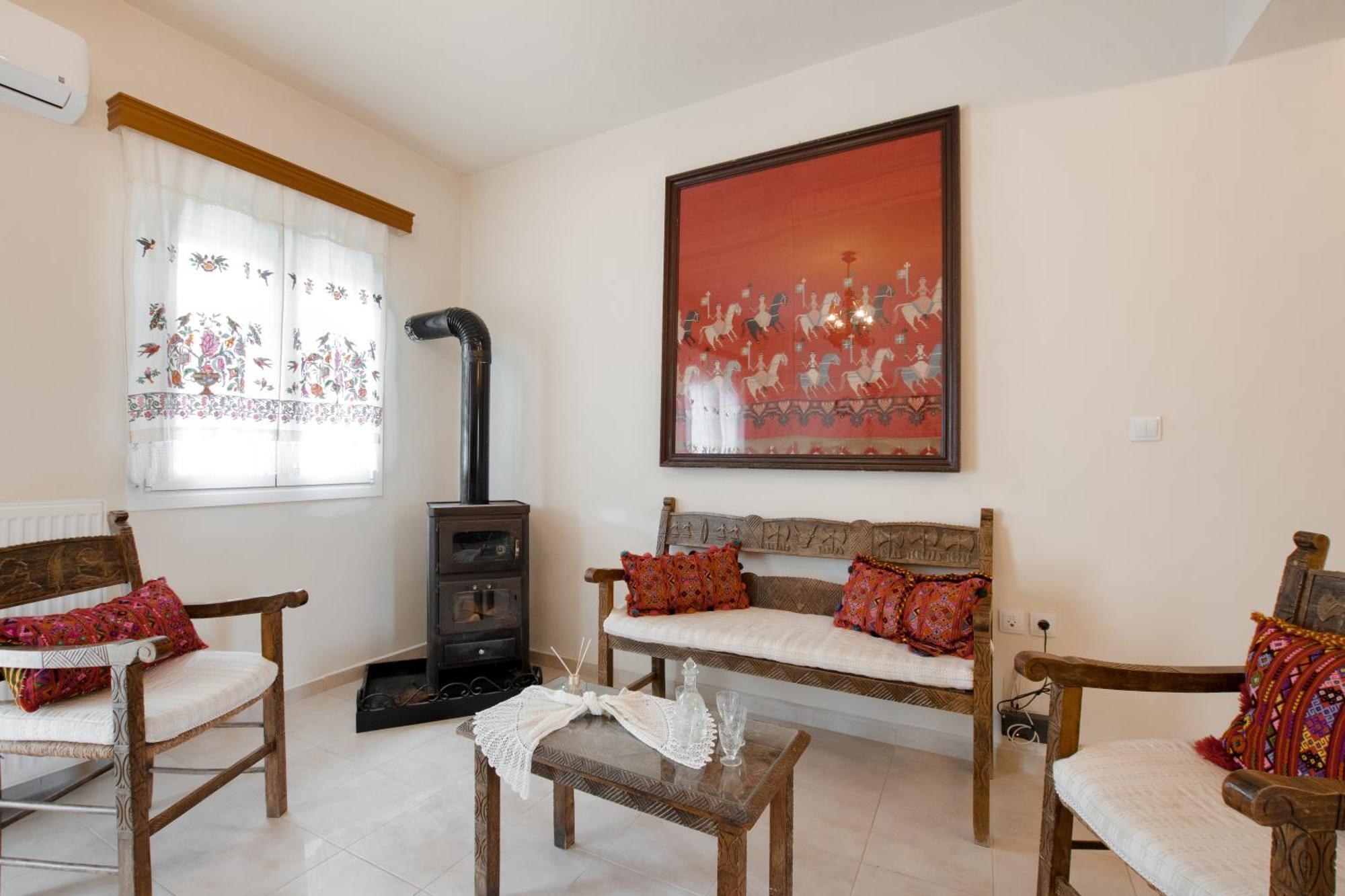 Prasini Folia - Apartment Ida Anogia Dış mekan fotoğraf